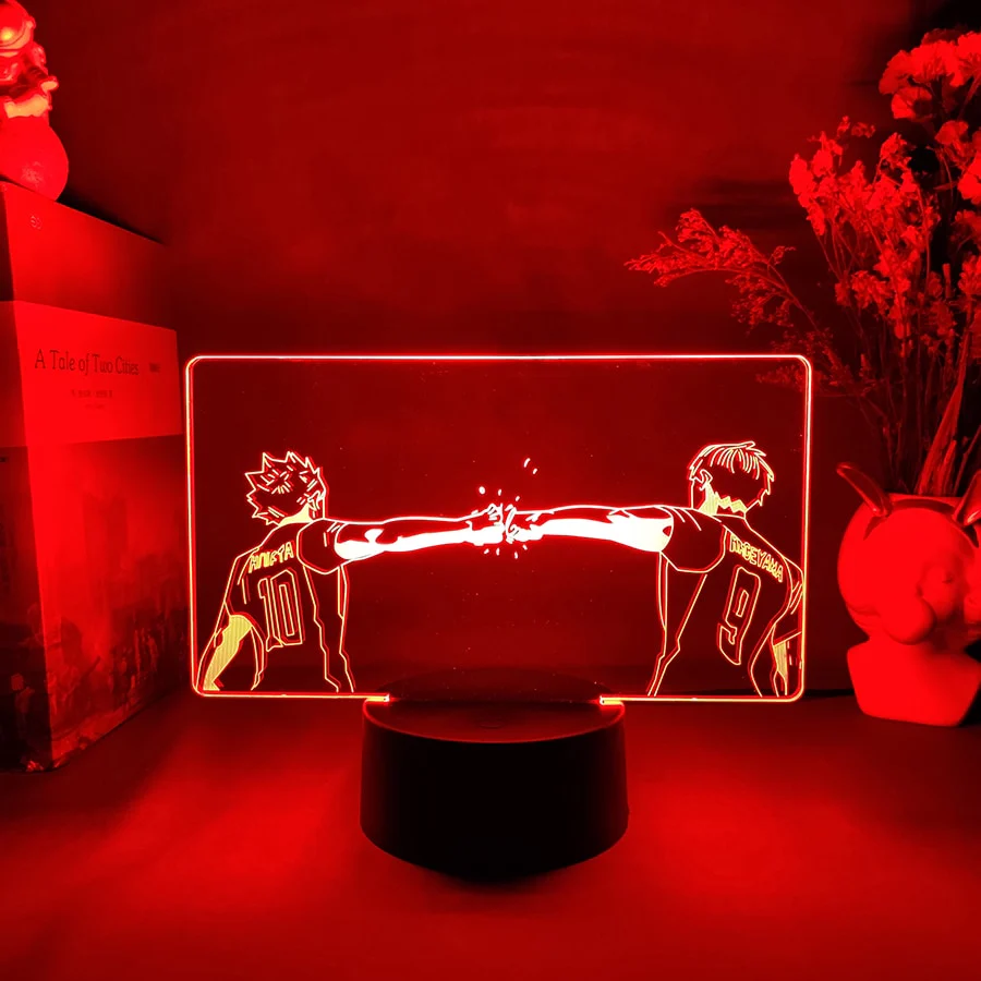 Lampe Haikyuu Hinata Shoyo & Kageyama Tobio – Image 2